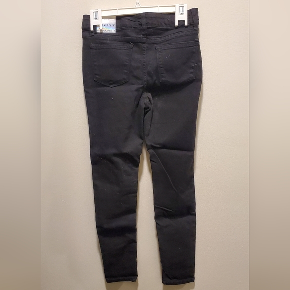 ☆ 3/35$ |VIGOSS | High Rise Stretch Black Adjustable Jeggings in Size GIRL 12 - Picture 2 of 11